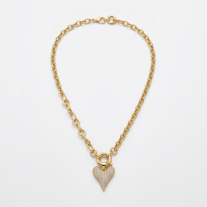 Collar Eslabón Romántico