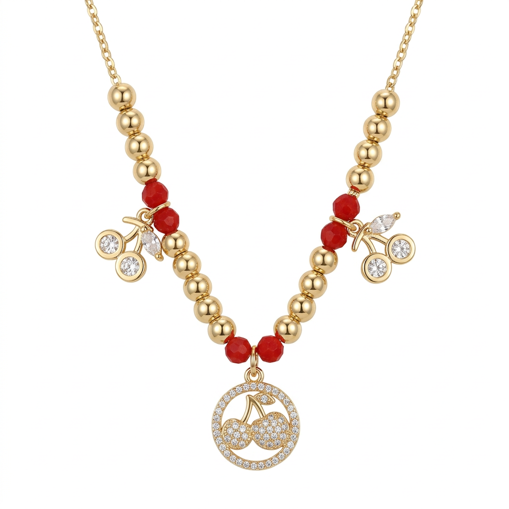 Collar Frutos de Oro