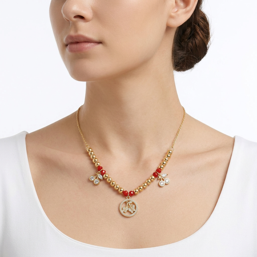 Collar Frutos de Oro