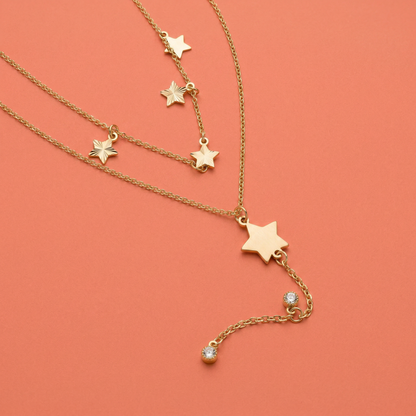 Collar Lluvia de Estrellas