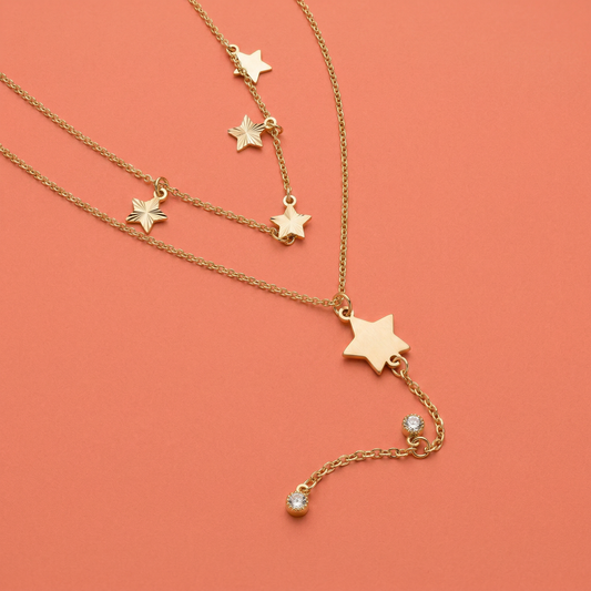 Collar Lluvia de Estrellas