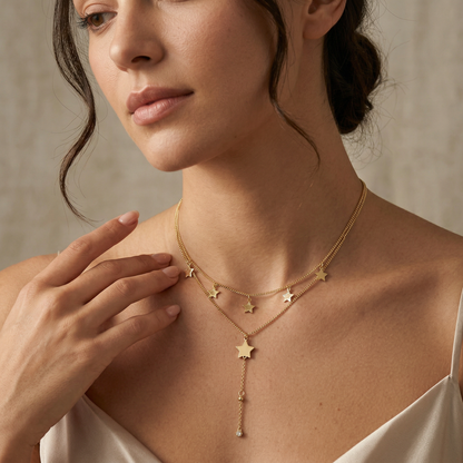 Collar Lluvia de Estrellas