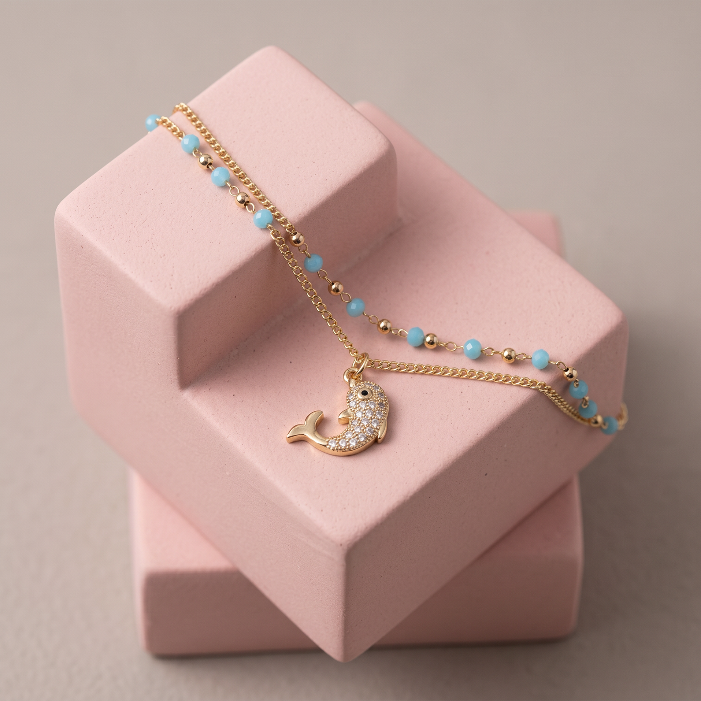 Collar Destello Celeste