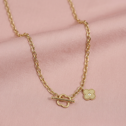 Collar Trébol Timón