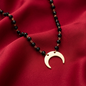 Collar Luna de media noche