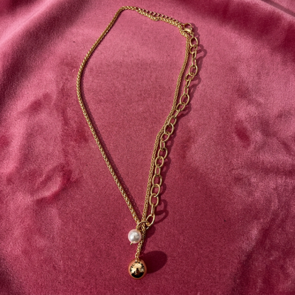 Collar Órbita Perlada