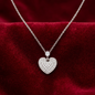 Collar Destello Plateado