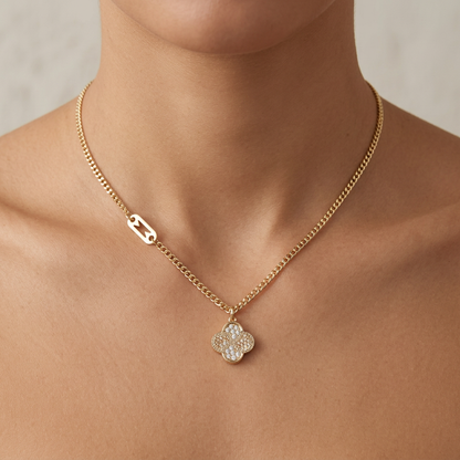 Collar Trébol Alondra