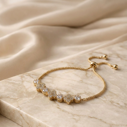 Pulsera Ajustable Tréboles Splendor