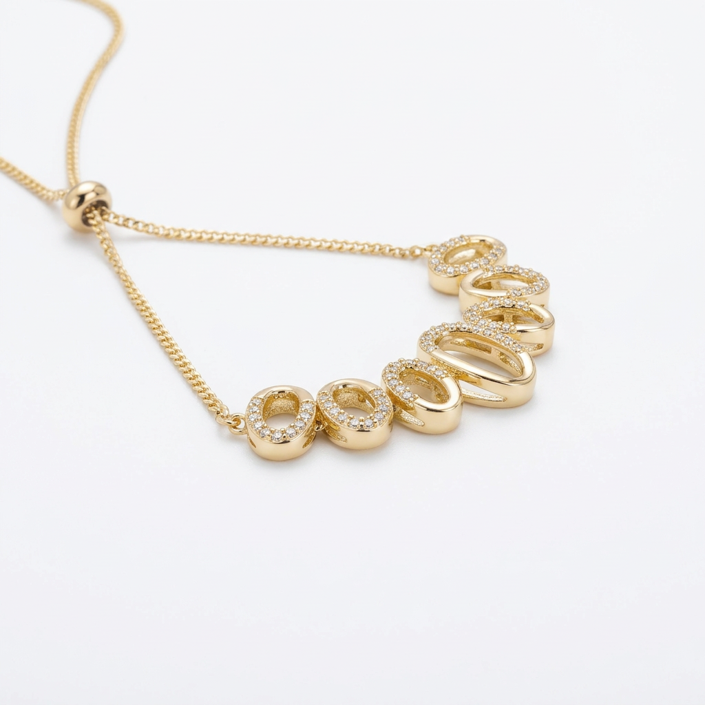 Pulsera Ajustable de Eslabones Orgánicos