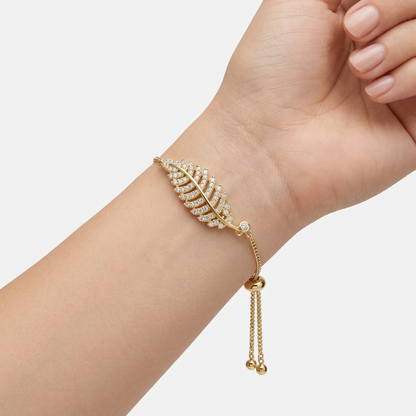 Pulsera Ajustable Hoja