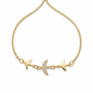 pulsera Ajustable Aves Doradas