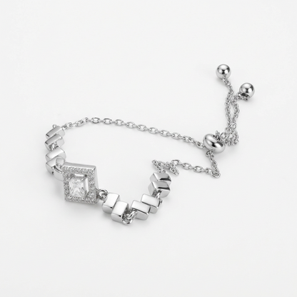 Pulsera Ajustable Prisma Silver