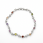 Pulsera Arcoiris plateado