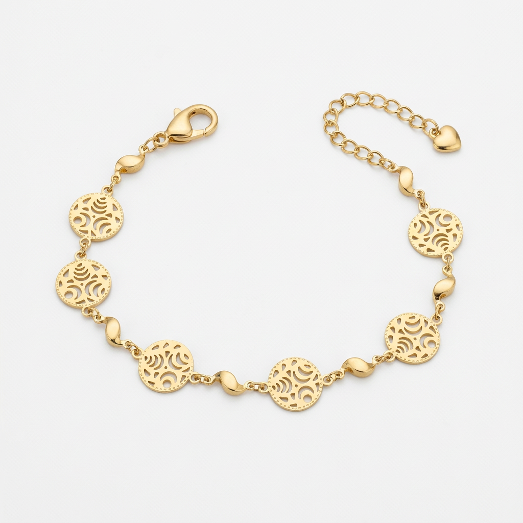 Pulsera Mandala de Oro