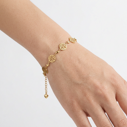 Pulsera Mandala de Oro