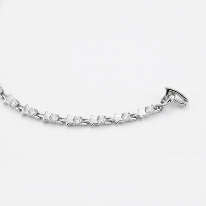 Pulsera Tennis Noche Brillante