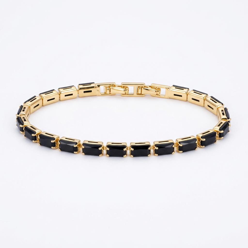 Pulsera Tennis Órbita Oscura