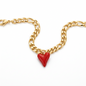 Pulsera Corazón Rojo