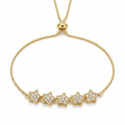 Pulsera Ajustable Constelación de estrellas