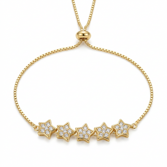 Pulsera Ajustable Constelación de estrellas