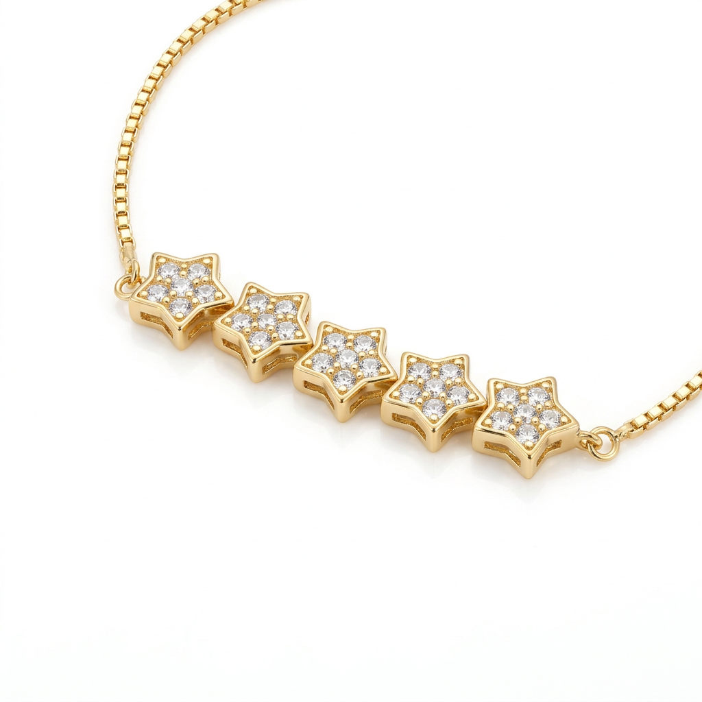 Pulsera Ajustable Constelación de estrellas