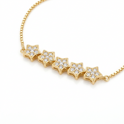 Pulsera Ajustable Constelación de estrellas