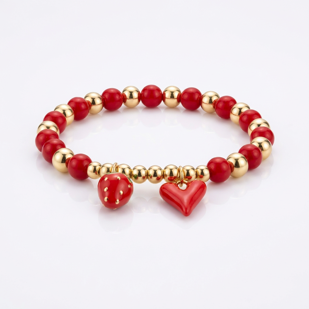 Pulsera Dulzura Carmesí