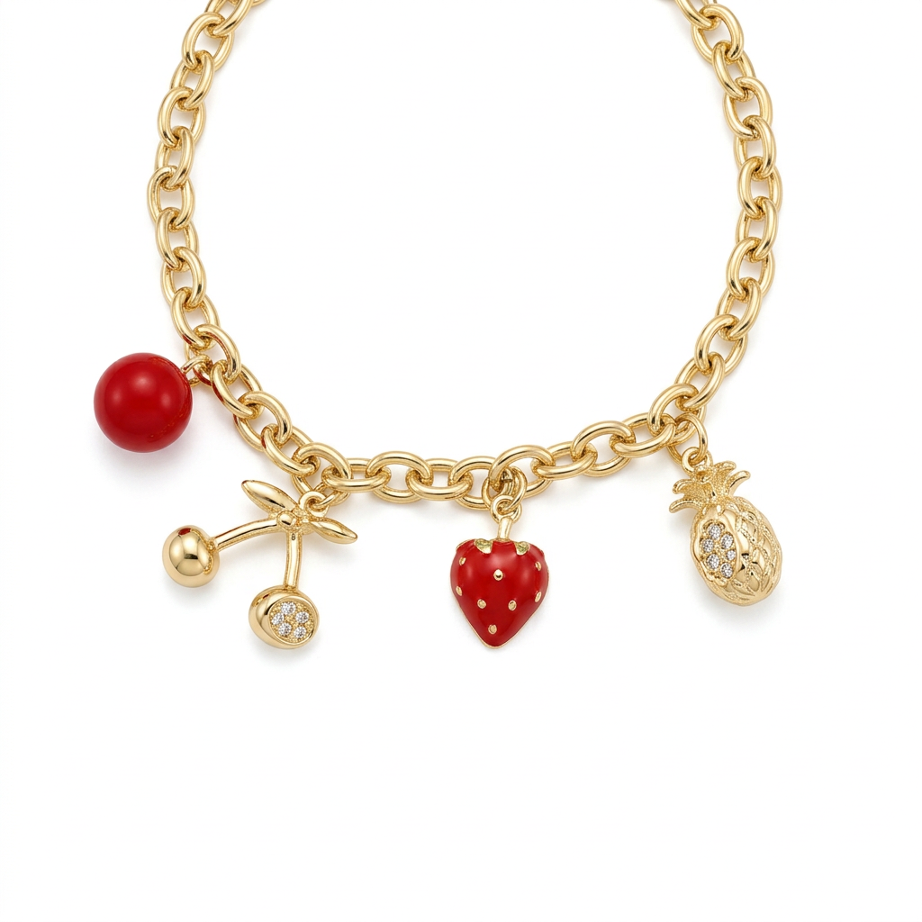 Pulsera Dorado frutal