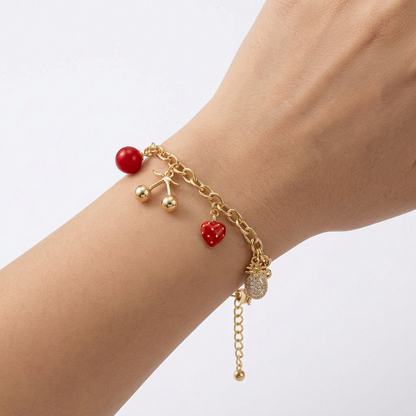 Pulsera Dorado frutal
