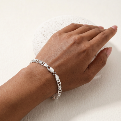 Pulsera Marea Plateada