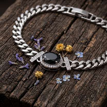 Pulsera Sombra de Plata