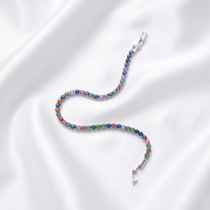 Pulsera Tennis Caleidoscopio
