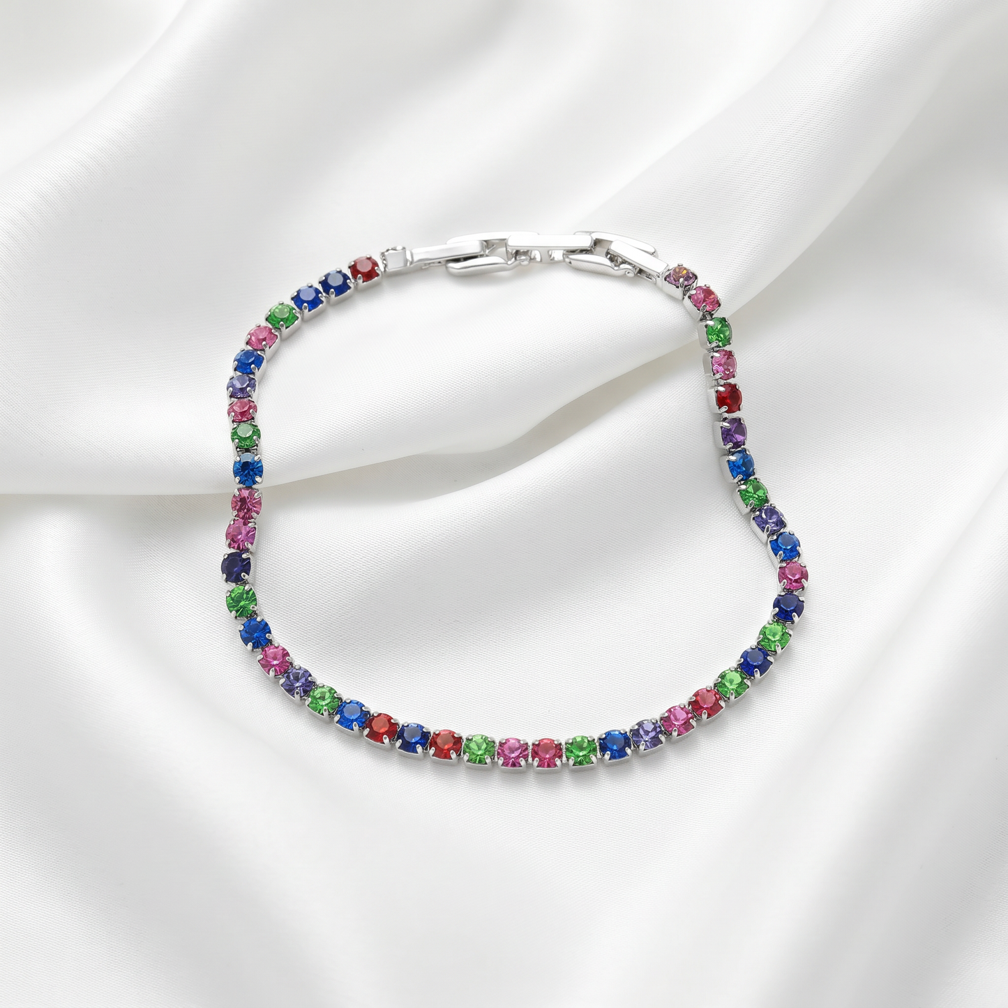 Pulsera Tennis Caleidoscopio