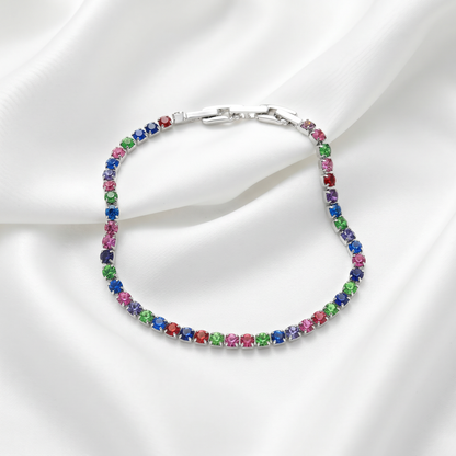 Pulsera Tennis Caleidoscopio