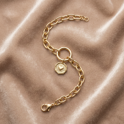 Pulsera Corazón Forjado