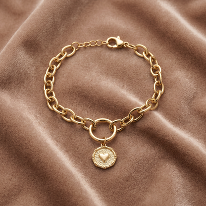 Pulsera Corazón Forjado