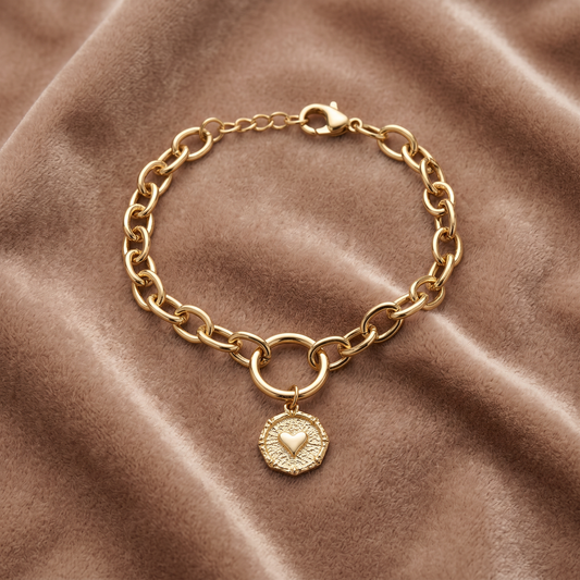 Pulsera Corazón Forjado