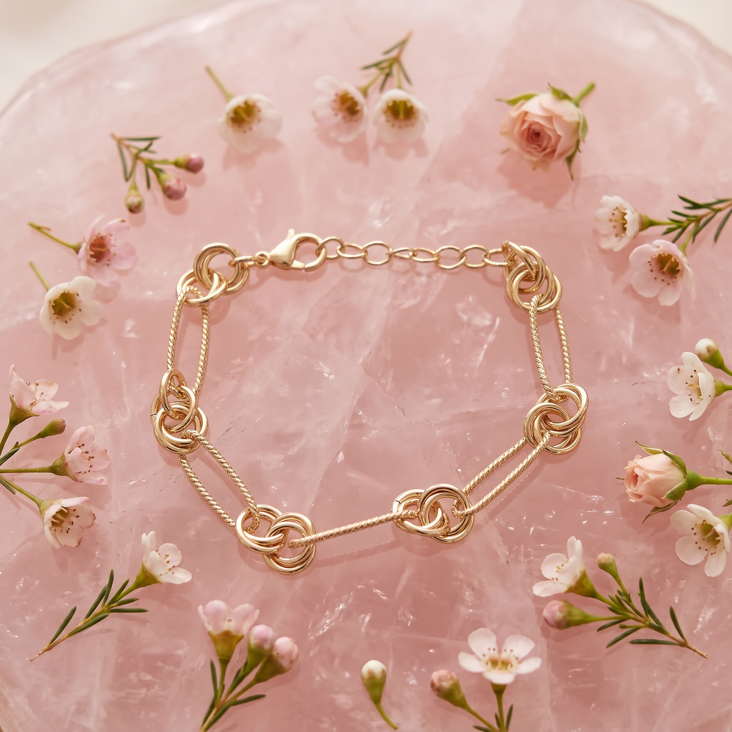 Pulsera Conexión Dorada