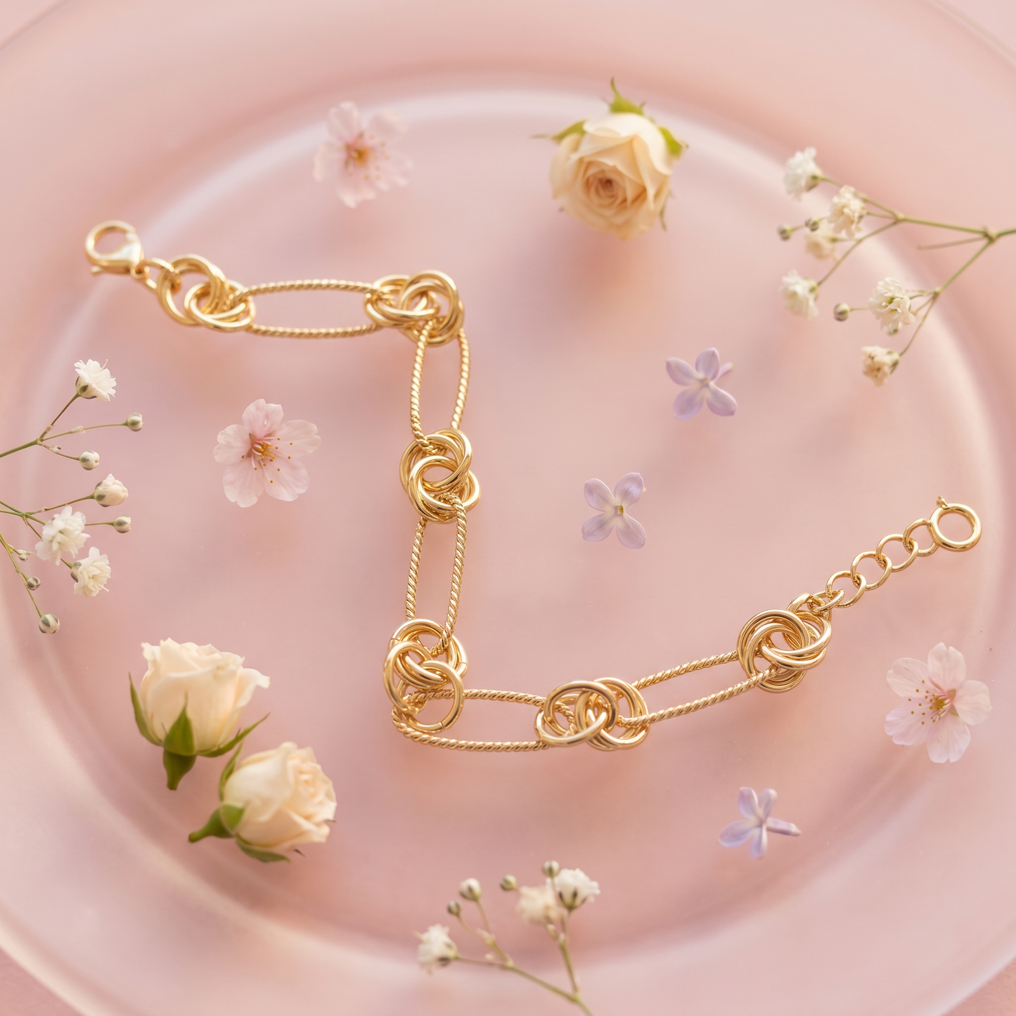 Pulsera Conexión Dorada