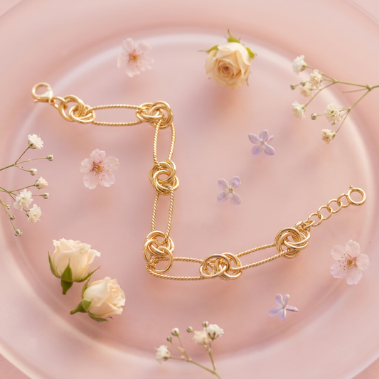 Pulsera Conexión Dorada
