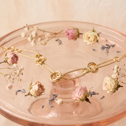 Pulsera Conexión Dorada