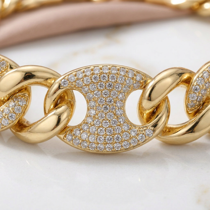Pulsera Eslabón Cubano