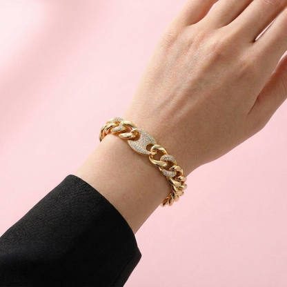 Pulsera Eslabón Cubano