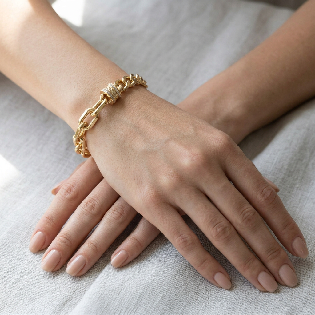Pulsera Eslabón Mixto