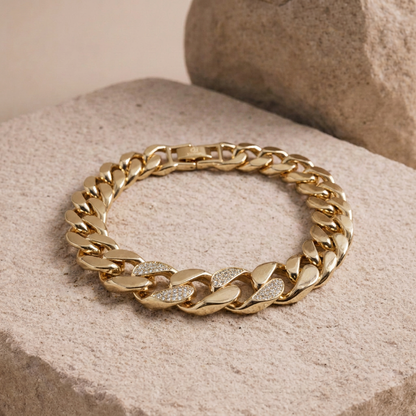 Pulsera Eslabón Cubano Bold