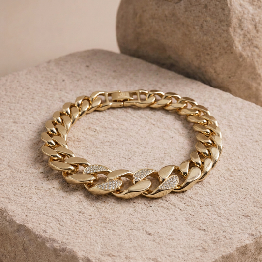 Pulsera Eslabón Cubano Bold