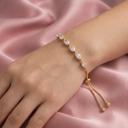 Pulsera Ajustable Gotas de Luz