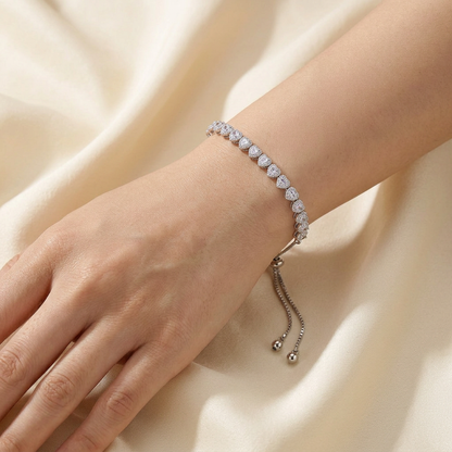 Pulsera Corazones Rivier