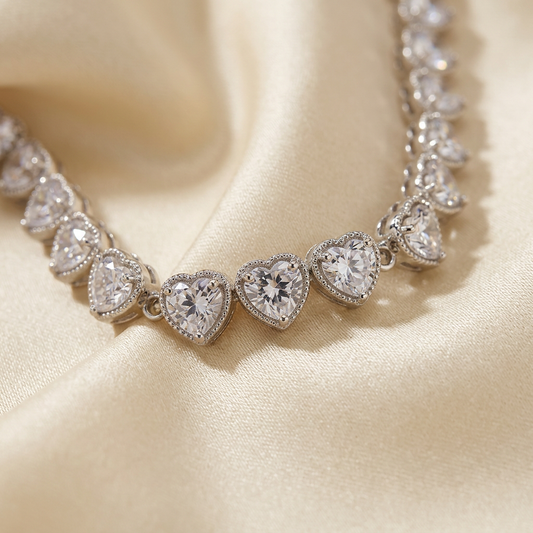 Pulsera Corazones Rivier